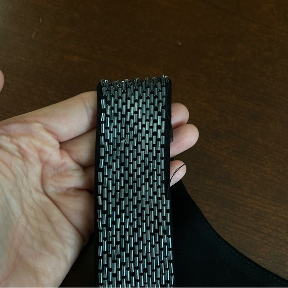 Lauren Ralph Lauren | Beaded Scoop Neck Sheath Dress - Picture 9 of 10